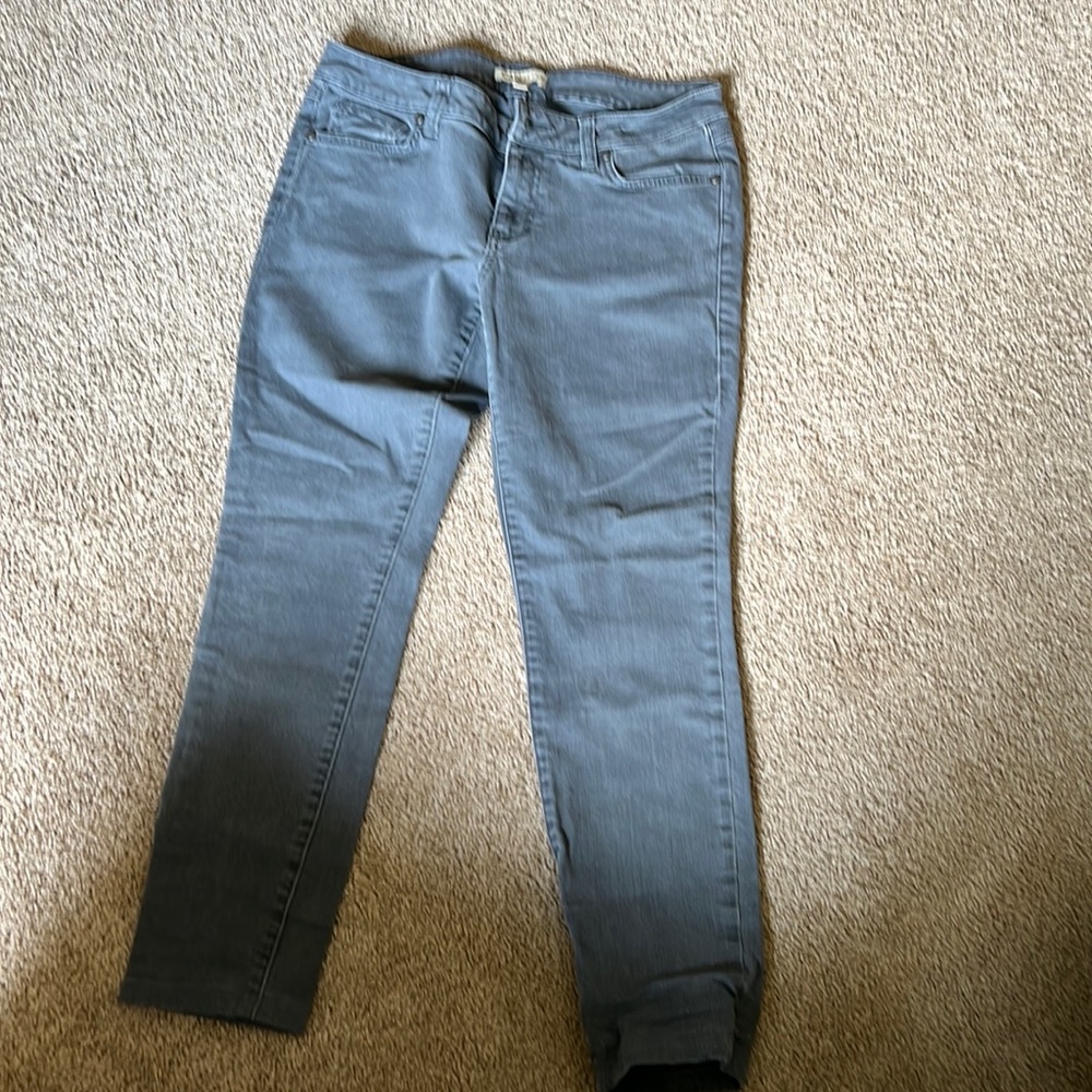 CAbi gray jean stretchy and comfortable